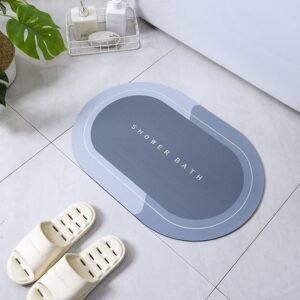 Absorbent Bathroom Mat (silicone)