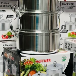 Hoffner 3015 3pcs Aluminum Big Pot Set