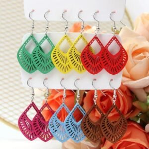 Signature Wooden Earring